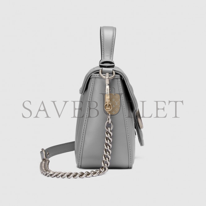 G*u*i gg marmont mini top handle bag 583571 (21*15.5*8cm)